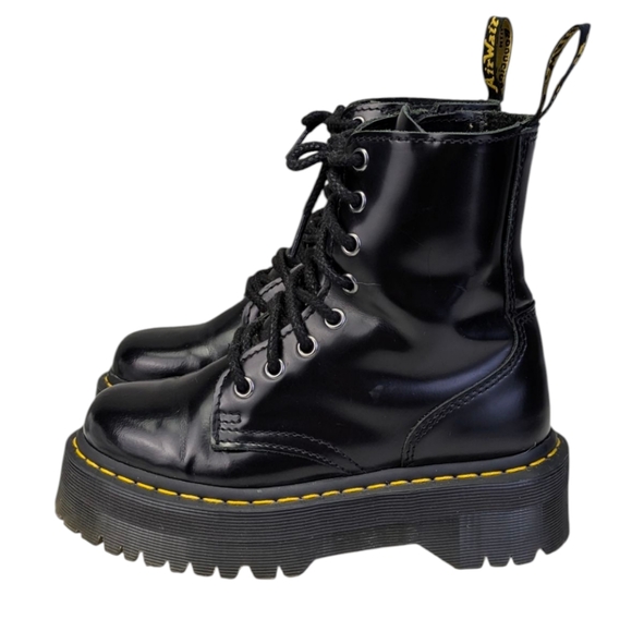 Dr Martens Jadon Platform Combat Boots EUC $199 Size 36/5L    S3685 - Picture 8 of 12